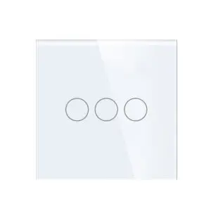 3 Gang 3 Way Touch Switches 86*86mm With installation